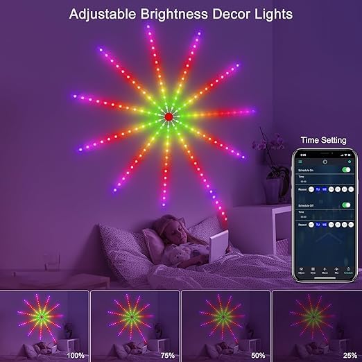 LED Fireworks Light